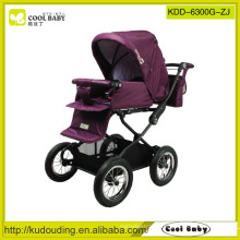 China Manufacturer New Product Deluxe Stroller for Baby Adjustable Handle Hight Baby Car with Foot Cover